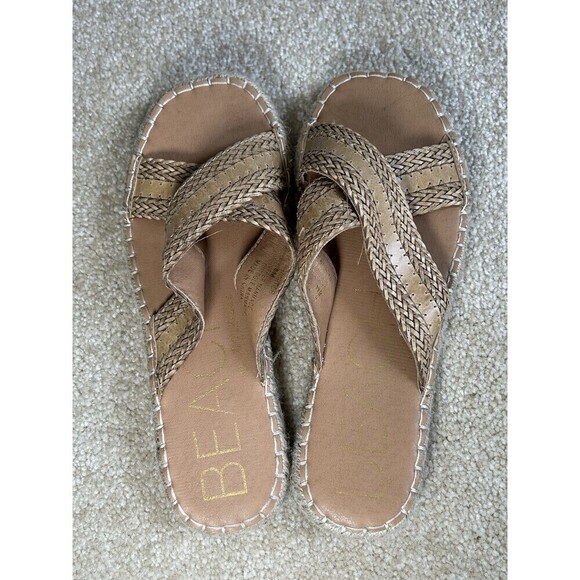 Beach by Matisse Hightide Sandal Size 8 Women’s Flat Espadrille - Picture 5 of 9